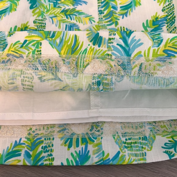 NWOT Lilly Pulitzer Lanora Stretch Shift in Fresh Citrus Keep Palm - Picture 5 of 5
